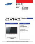 Сервисная инструкция Samsung UE-40B8000, UE-46B8000
