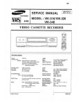 Сервисная инструкция Samsung VIK-316, VIK-326, VIK-346