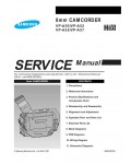 Сервисная инструкция Samsung VP-A50, VP-A52, VP-A55, VP-A57