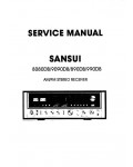 Сервисная инструкция Sansui 890DB, 990DB, 8080DB, 9090DB