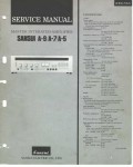 Сервисная инструкция Sansui A-5, A-7, A-9
