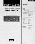 Сервисная инструкция Sansui AU-517, AU-717