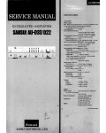 Сервисная инструкция Sansui AU-D22, AU-D33
