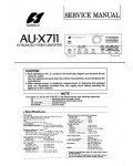 Сервисная инструкция Sansui AU-X711