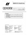 Сервисная инструкция Sansui CD-X301I