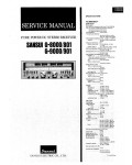 Сервисная инструкция Sansui G-801, G-901