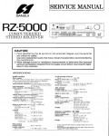 Сервисная инструкция Sansui RZ-5000