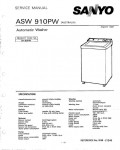 Сервисная инструкция Sanyo ASW-910PW