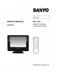 Сервисная инструкция SANYO AVL-193