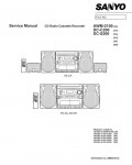 Сервисная инструкция SANYO AWM-2100, DC-C200, DC-S200