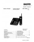 Сервисная инструкция Sanyo CAS-1200A