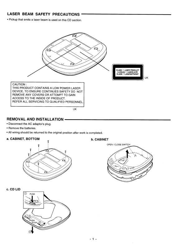 Сервисная инструкция Sanyo CDP-860