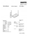 Сервисная инструкция Sanyo CLT-1260