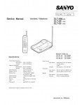 Сервисная инструкция Sanyo CLT-25, CLT-30, CLT-300