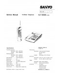 Сервисная инструкция Sanyo CLT-3600A