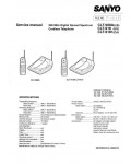 Сервисная инструкция Sanyo CLT-908A, CLT-918, CLT-9181