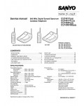 Сервисная инструкция Sanyo CLT-917, CLT-937, CLT-9171