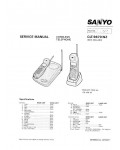 Сервисная инструкция Sanyo CLT-9670