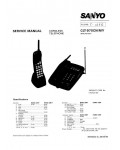 Сервисная инструкция Sanyo CLT-970