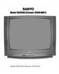 Сервисная инструкция SANYO DS25520