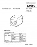 Сервисная инструкция SANYO ECJ-D100S