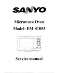 Сервисная инструкция Sanyo EM-S1053