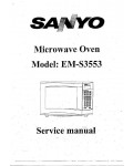 Сервисная инструкция Sanyo EM-S3553