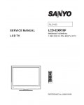 Сервисная инструкция Sanyo LCD-32XR10F
