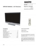 Сервисная инструкция Sanyo LCD-42F4