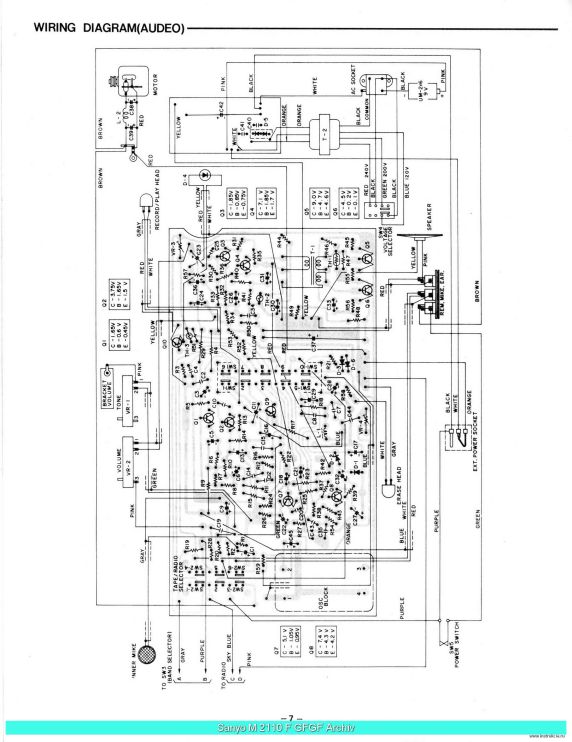 Сервисная инструкция SANYO M-2110F, SCH