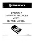 Сервисная инструкция Sanyo M-2533