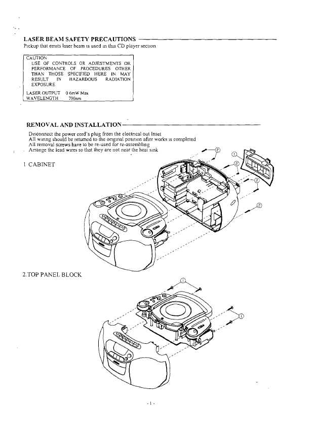 Сервисная инструкция Sanyo MCD-V66M