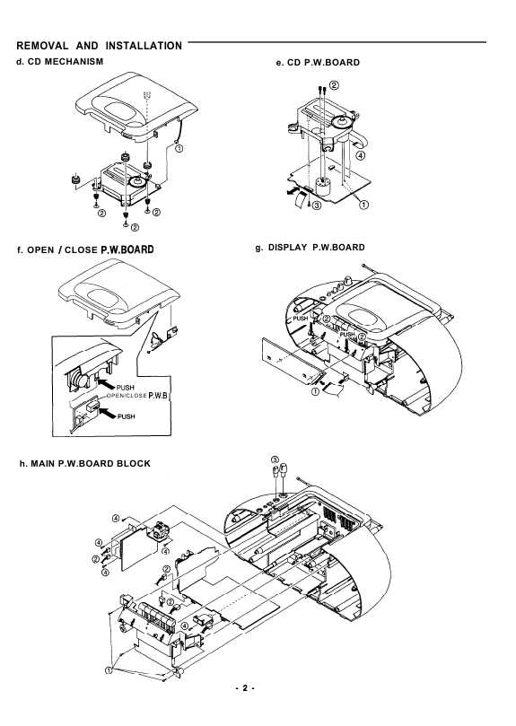 Сервисная инструкция Sanyo MCD-Z250F