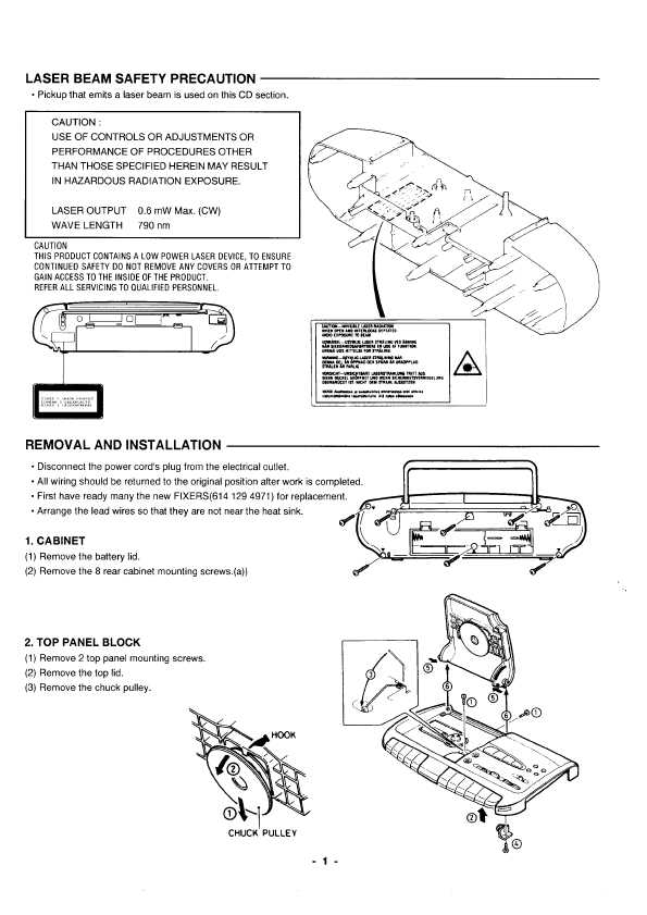 Сервисная инструкция Sanyo MCD-Z78L