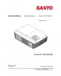 Сервисная инструкция Sanyo PDG-DSU30