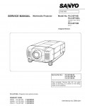 Сервисная инструкция Sanyo PLC-EF10E, PLC-EF10EL, PLC-EF10B