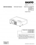 Сервисная инструкция Sanyo PLC-WXU10N, PLC-WXU10E, PLC-WXU10B