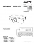 Сервисная инструкция Sanyo PLC-XM150L, PLC-XM150, PLC-XM100L, PLC-XM100