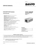 Сервисная инструкция Sanyo VCC-6594P