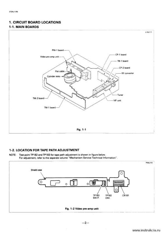 Сервисная инструкция SANYO VHR-226MS