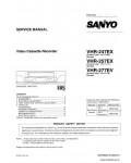Сервисная инструкция SANYO VHR-247EX, 257EX, 277EV