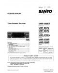 Сервисная инструкция SANYO VHR-248EE, 257G, 267G, 278EV, 278IR, 288IR