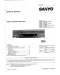 Сервисная инструкция Sanyo VHR-310EE