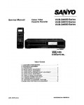 Сервисная инструкция Sanyo VHR-D4400, VHR-D4410, VHR-D4550