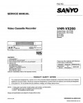 Сервисная инструкция SANYO VHR-VX200