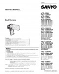 Сервисная инструкция Sanyo VPC-CG20