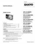 Сервисная инструкция Sanyo VPC-X1200