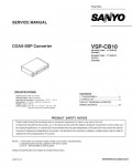 Сервисная инструкция SANYO VSP-CB10