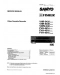 Сервисная инструкция SANYO VWM-340