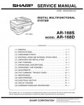 Сервисная инструкция Sharp AR-168S-D